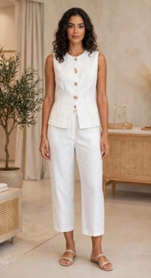 Conjunto Alfaiataria Branco
