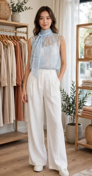 Blusa em Renda