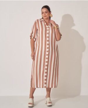 Vestido Plus Viscolinho – 48